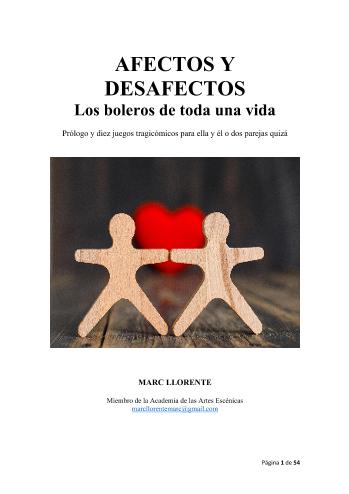 Afectos y desafectos. Los boleros de toda una vida
