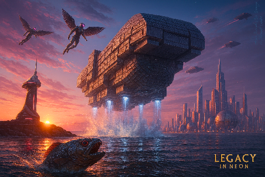 Legacy In Neon - Where the Sea Ends, We Rise