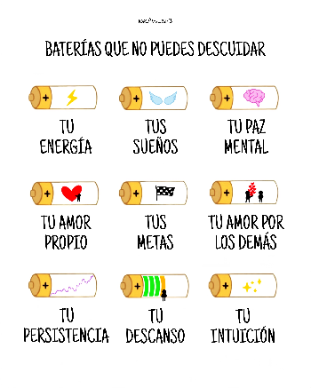 BATERÍAS QUE NO PUEDES DESCUIDAR