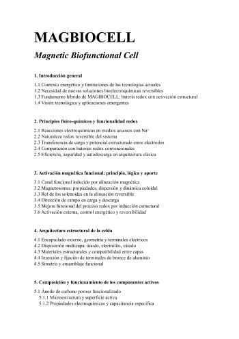 MAGBIOCELL: Magnetic Biofunctional Cell