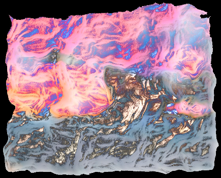 ENTRADA DE LAVA EN EL MAR