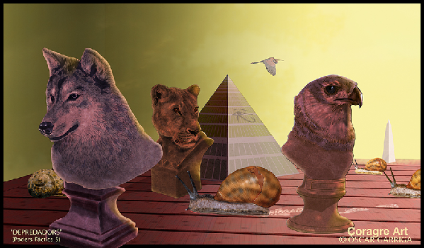 Depredadors (Poders F&agrave;ctics 5) | &Ograve;scar Garriga | Drawing | Safe Creative