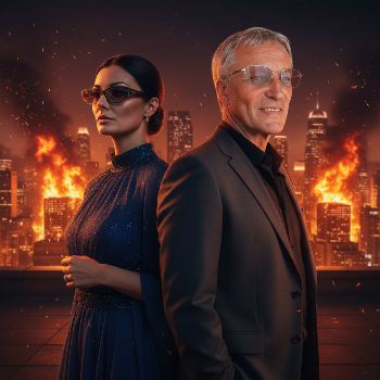 The city is burning like stories at 3:20 | Sergey Leonov | Pop / Rock | Safe Creative