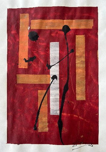 Pantano Rojo i | Diego Marquina Quinza&ntilde;os | Drawing | Safe Creative